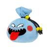 Smile Slime Plush Cleaner Laughing Bag Blue Standard