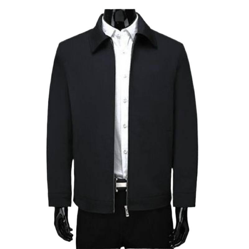 2021 Men's Spring & Autumn Casual Lapel Jacket for Middle-aged and Elderly