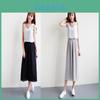 Pantaloni Larghi Moda di Pregio con Vita Elastica per uno Stile Quotidiano Senza Sforzo