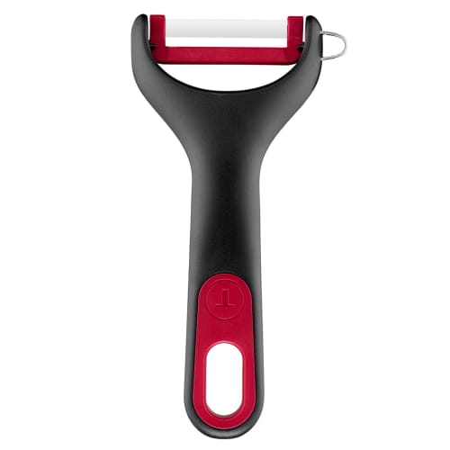 T-fal Ingenio+ Peeler with a moving blade that fits the food and easily removes sprouts, K19306, includes a protective cover