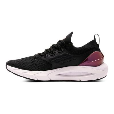 HOVR Phantom 2 CLRSF Comfortable Fabric Synthetic Leather Low Top Casual Running Shoes Women Sneaker Black 3025215-001