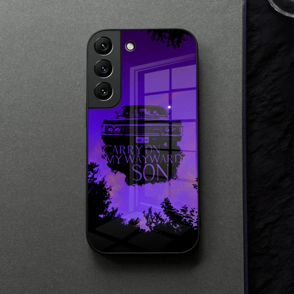 Carcasă de Telefon Supernatural Sticlă Pentru Samsung Galaxy S21 S26 S25 S22 S20 S24 S23 Ultra Fe Plus A16 A34 A54 A24 Coque