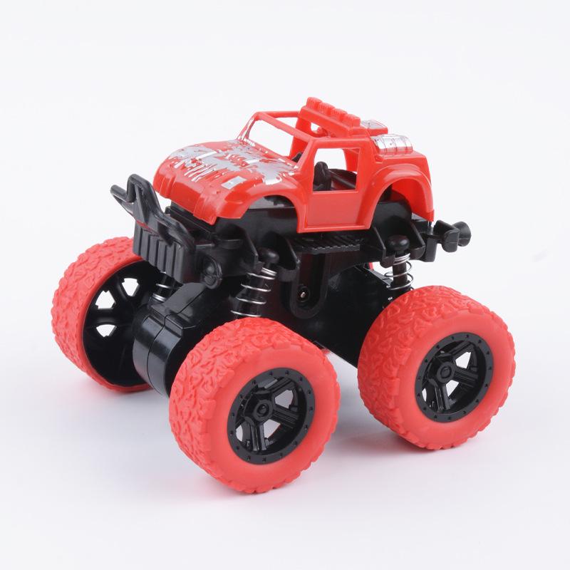 Children's Four-Wheel Drive Off-Road Stunt Car - Durable Inertial Toy Model