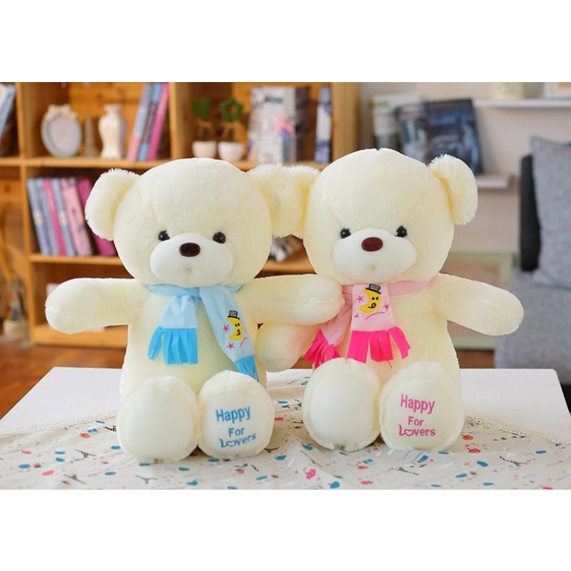 Scarf Bear Teddy Bear Doll Wedding Hug Panda Plush Doll Couple Gives Girlfriend A Gift