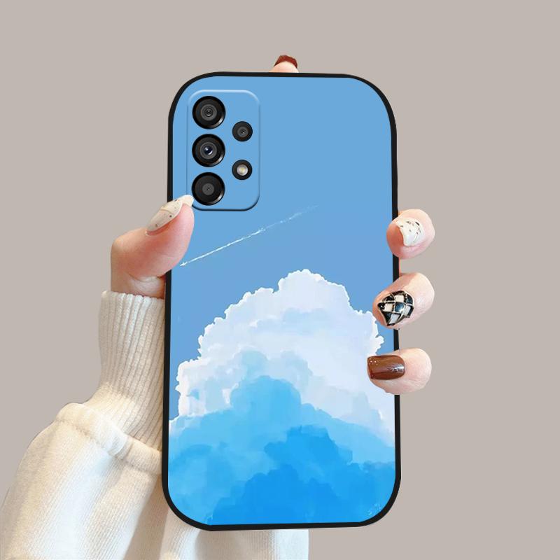 For Samsung A73 A72 Cases Fashion Cartoon Printing Soft Silicone TPU Phone Cover For Samsung Galaxy A53 A33 Phone Bumper Case
