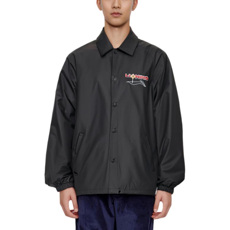 Li Ning Skateboard Jackets & Coats Men's Black AFDU091-1