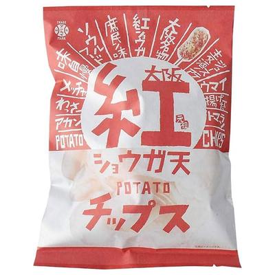 Idépaket Osaka Beni Ingefära Potatischips Tempura 100g x 5 påsar