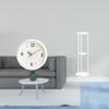 Modern Acrylic Wall Clock Table Hanging Quiet Large Numerals Decorative Home Office Study Room