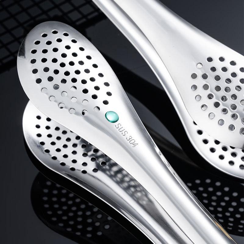 Kitchen tongs kitchen utensils BBQ  Food Clip kitchen Chief Tongs Stainless Steel Portable for Picnic Barbecue Cooking