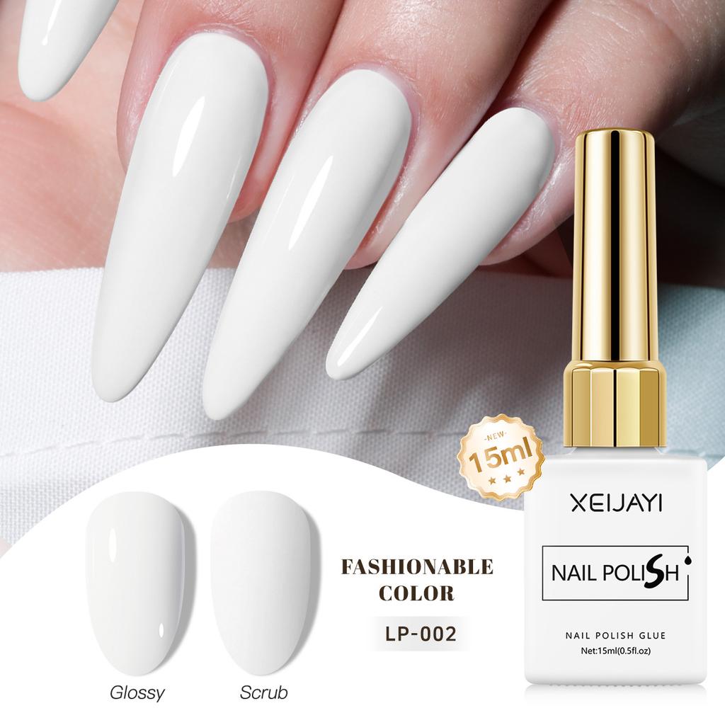 15ml Salon Professional UV Gel Nail Polish Hypoallergenic Soak Off Salon Home Use Lamp Needed