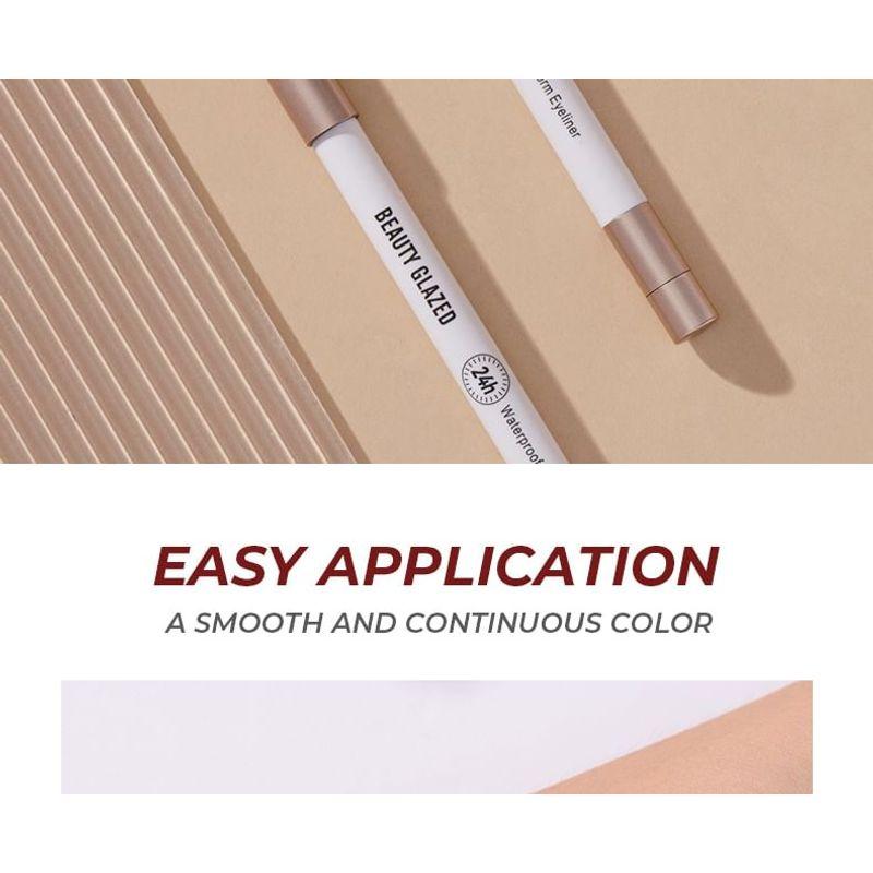 BEAUTY GLAZED - Long-Lasting White Gel Eyeliner - 2 Types
