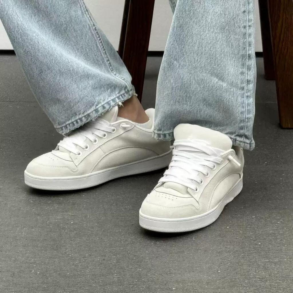 Niche Bread Shoes Versatile New Comfortable Casual Round Head Men'S And Women'S Shoes Skateboard Shoes Ugly Cute Retro Sports