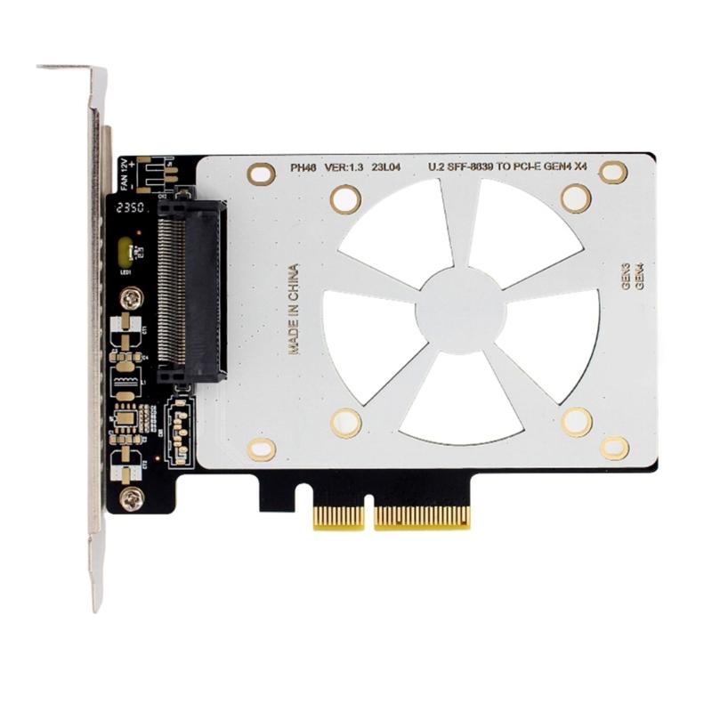 SFF-8639 til PCIE X4 Adapter PH46 til PCIe Adapter Rask Dataoverføring Høy Hastighet for Lesing og Skriving Overføring
