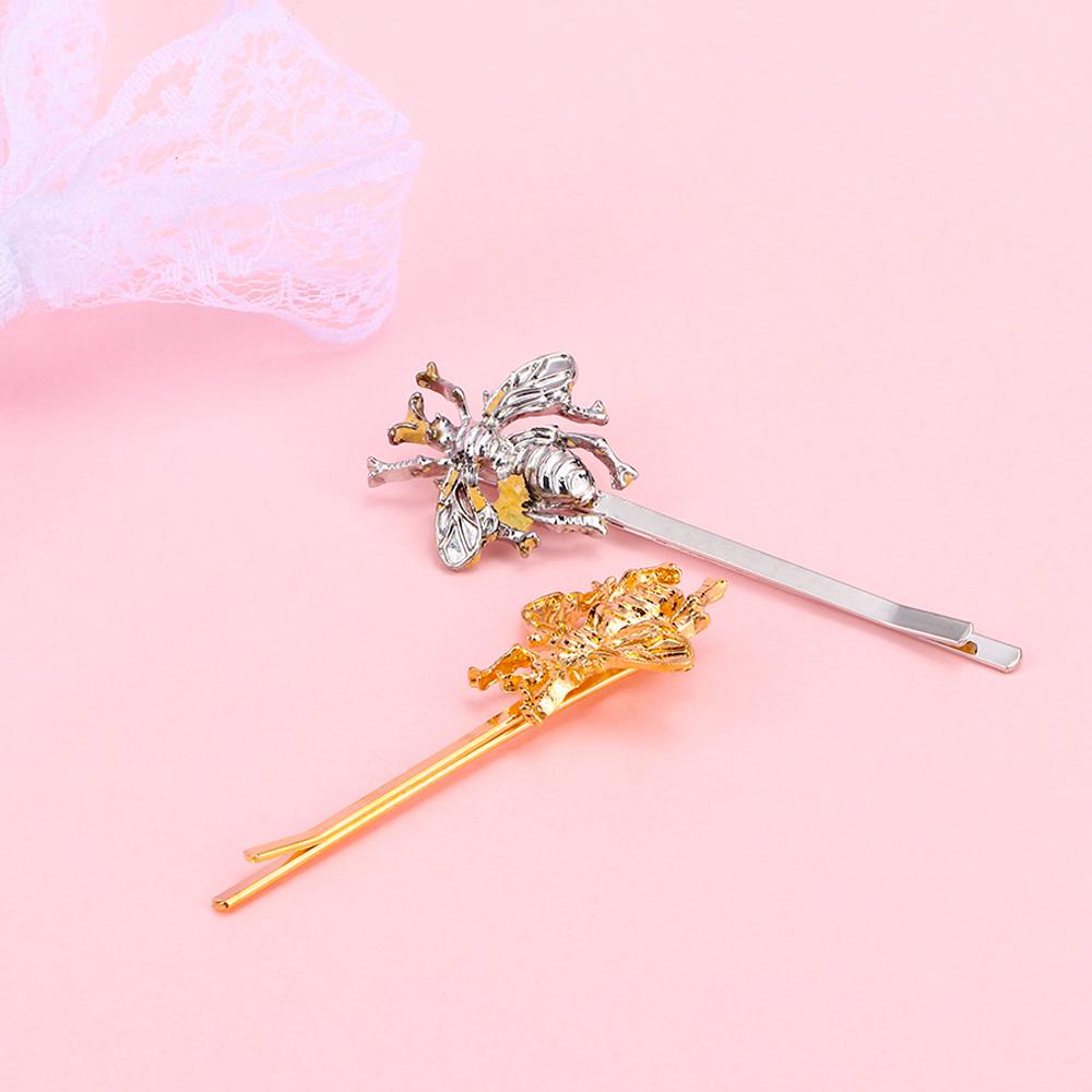 

Cute Girl Pin for Wear Fashion Women Hair Barrettes Jewelry Bee Accessories срібний