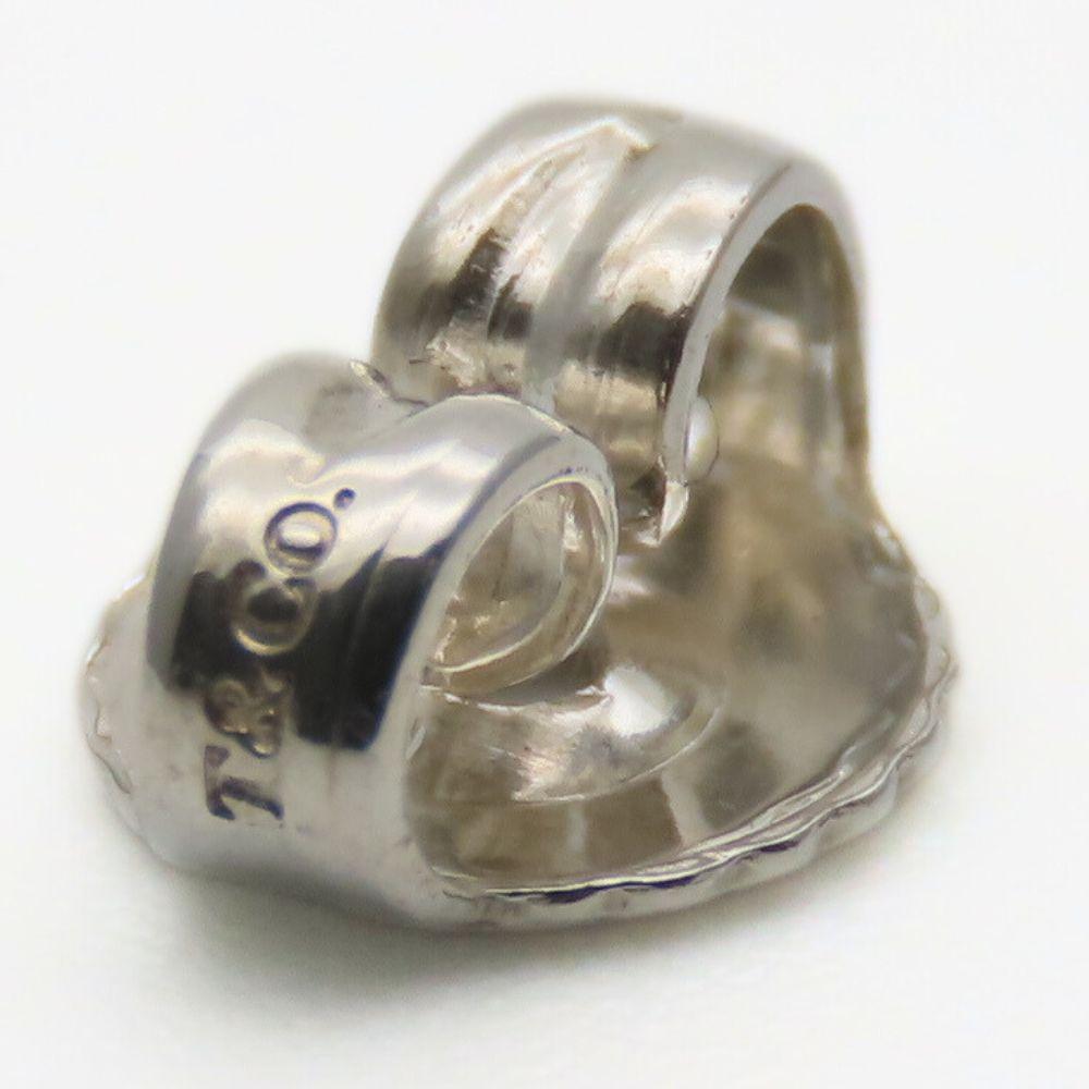 Used TIFFANY&Co. Pierce Open Heart Silver925 2.2g Silver El Saperetti