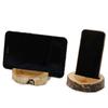 2x Wood Phone Holder, Gamal Whitewash