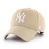 Baseball Cap - 47BRAND - New York Yankees - Beige - Unisex - Comfortable and Durable