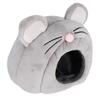 Mouse Shaped Lovely Small Pet Sleeping House Soft Nest Warm Bed Cage for Hamster