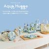 Livheart Gusseted Tote Bag "Aqua Hygge SNOW" (approx. W25 X D14.5 X H23.5cm) Stylish Lunch Bag with Aquatic Creature Pattern (32707-62)