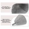 2PCS Sauna Hats Felted Wool Caps Spas Headwear High Temperature Resistant Hat Perfect for Steam Baths and Showers