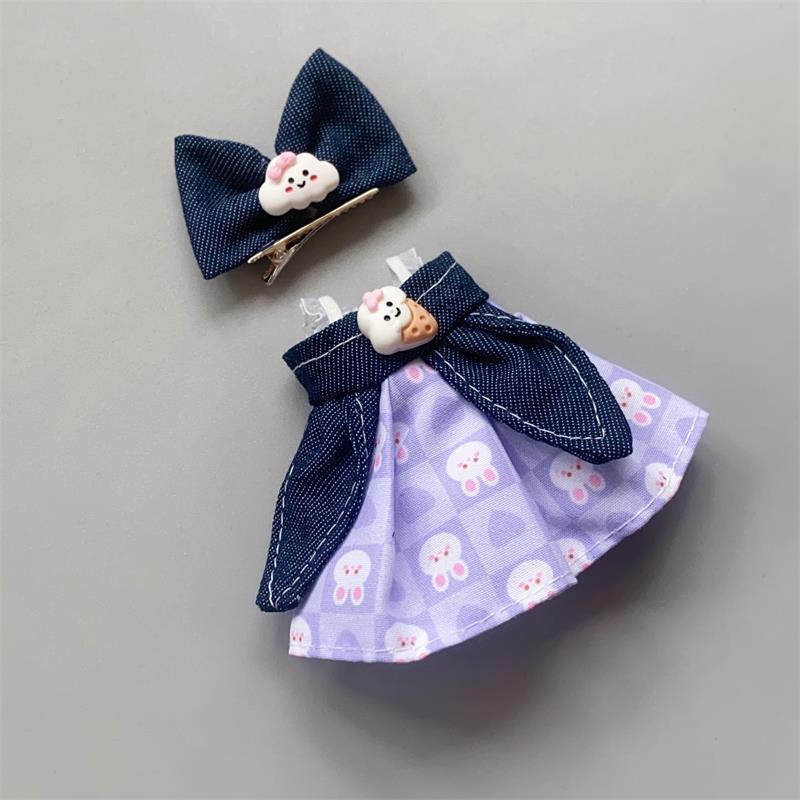 16cm Doll's Clothes Animal Suit for 1/8 Dress Up Acssories Ob11 Clothes Suit
