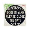 Metal Garden Gate Wall Art Outdoor Decor