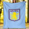 1pc Aston Villa Theme Blanket - Digital Print, Polyester, Cozy for All Seasons, Perfect for Outdoor, and Travel