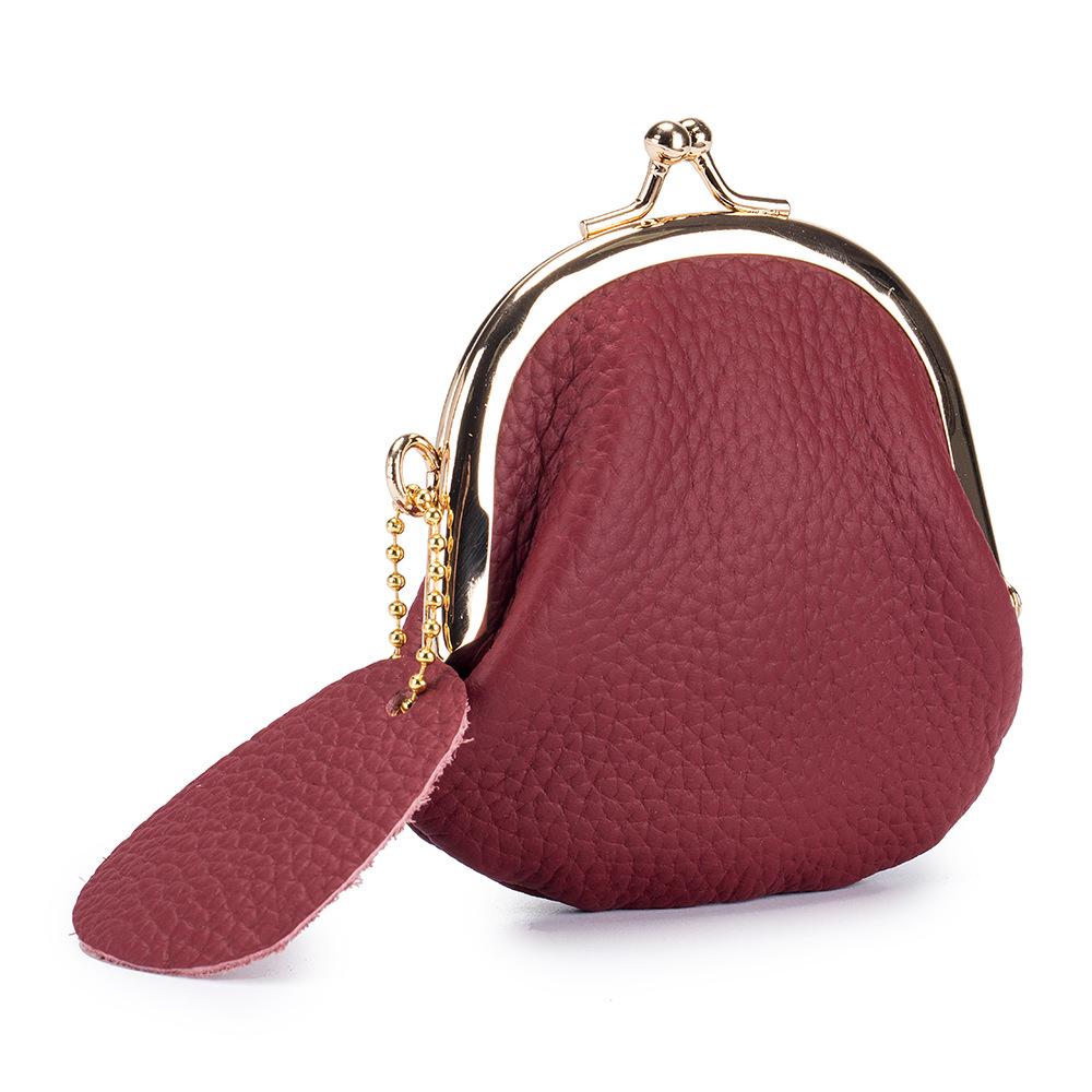 2024 Premium Leather Women's Coin Purse - Top Layer Cowhide Mini Storage Bag