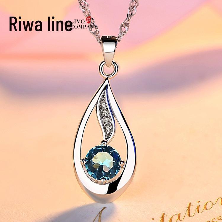 Vintage European & American Korean Style 925 Sterling Silver Pet Pendant Necklace