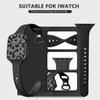 Wąski pasek do paska Apple Watch 40mm 41mm 42mm 38mm 49 44mm 45mm grawerowana silikonowa bransoletka Correa seria 8 7 6 9 5 4 3 SE Ultra