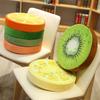 Round Chair Cushion Soft Chair Pillow Mat New Fruit Seat Pads  Household/Office