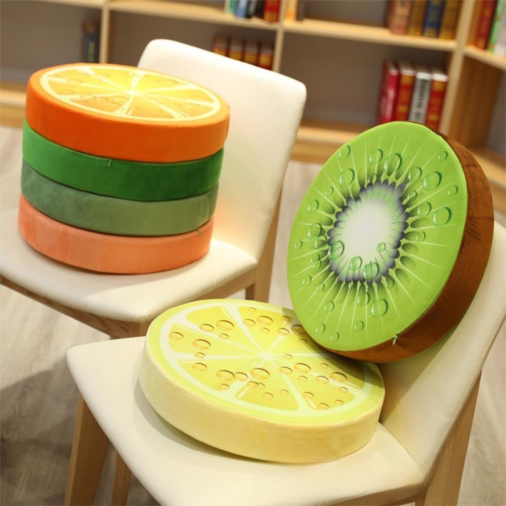 Round Chair Cushion Soft Chair Pillow Mat New Fruit Seat Pads  Household/Office