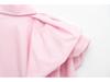 2025 Spring European & American Style Women's Puff Shoulder Poplin Fashion Shirt