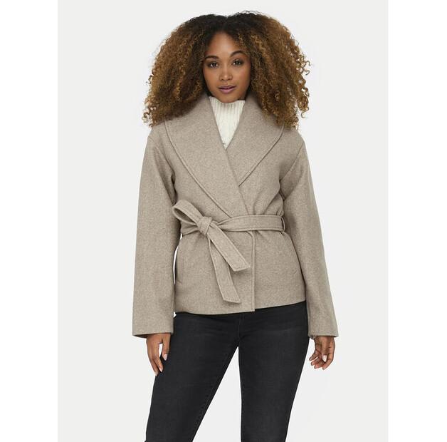 

Демисезонная куртка ONLY Augusta 15314352 бежевая, стандартный крой M