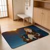 Myth T-Twilight of the Gods Floor Mat Absorbent Floor Mat Non-Slip Entrance Rug for Bathrooms Restrooms and Toilets