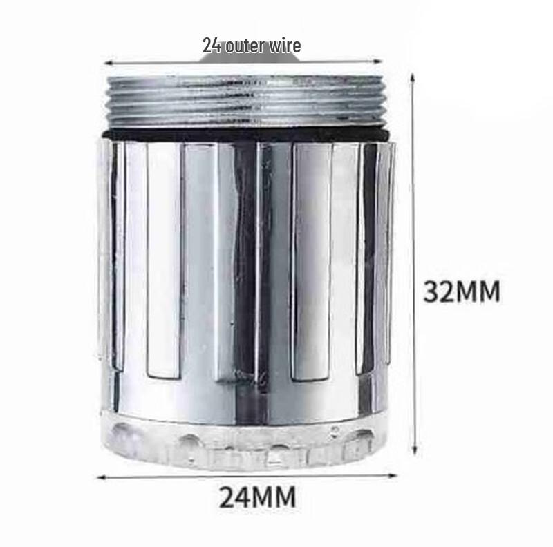 TLXT Universal Rotating Faucet with Temperature Sensing LED