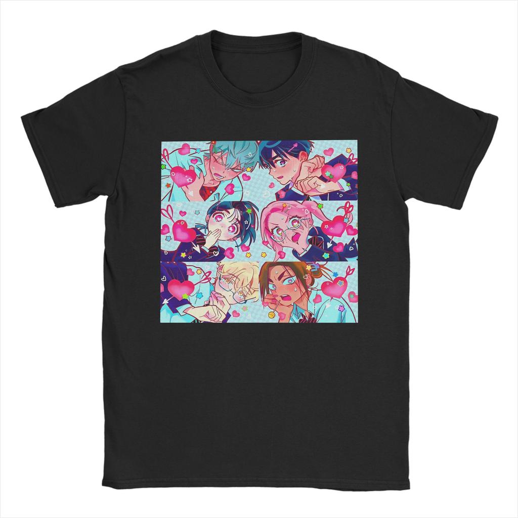 Alien Stage Anime For Unisex Unisex T Shirts Mizi Sua Till Ivan Hyuna Luka Unique Short Sleeve Tshirt Cotton Plus Size Clothing