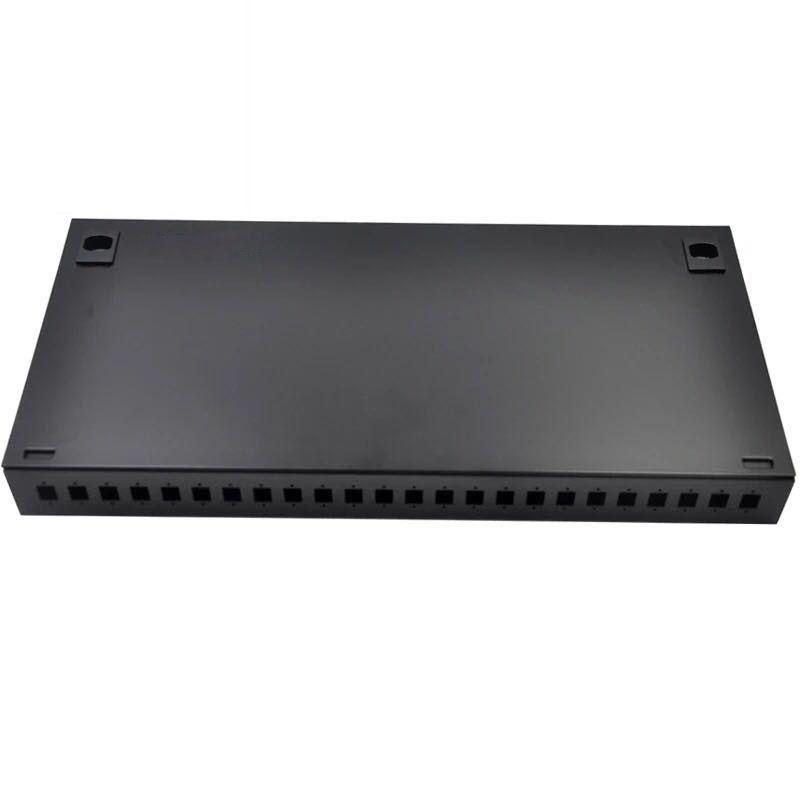 24 Ports Fiber Patch Panel With Sc Pigtail Adapter For Enhanced Connectivity Solutions