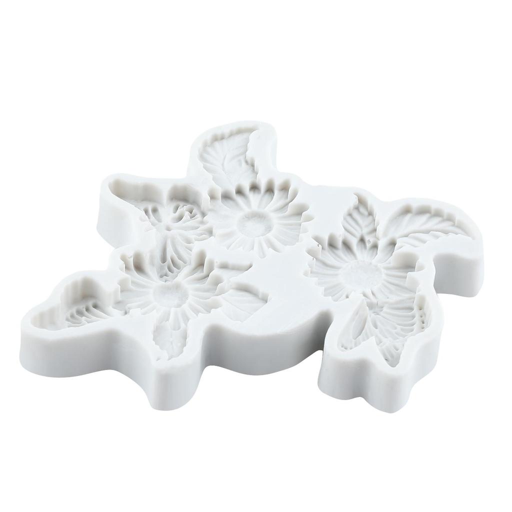 Daisy Flower Silicone Mold Butterfly Fondant Molds Cake Decorating Tools Theme Cake Dessert Decorated Chocolate Candy Mold