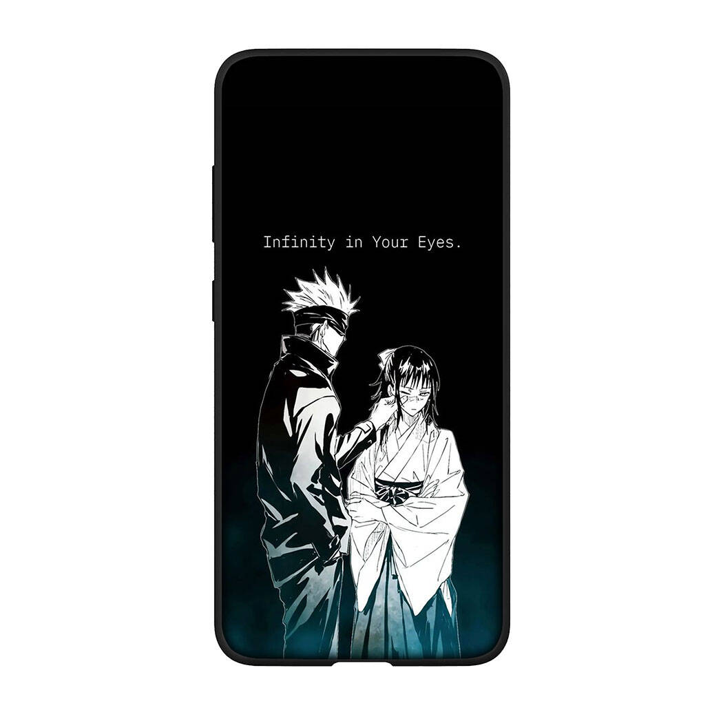 for Motorola Moto Edge 70 60 50 G54 G86 Samsung Galaxy S25 iPhone 17 16 15 Xiaomi Redmi Note 14 13 Pro Case Wallpaper Jujutsu Kaisen Gojo Satoru Cover