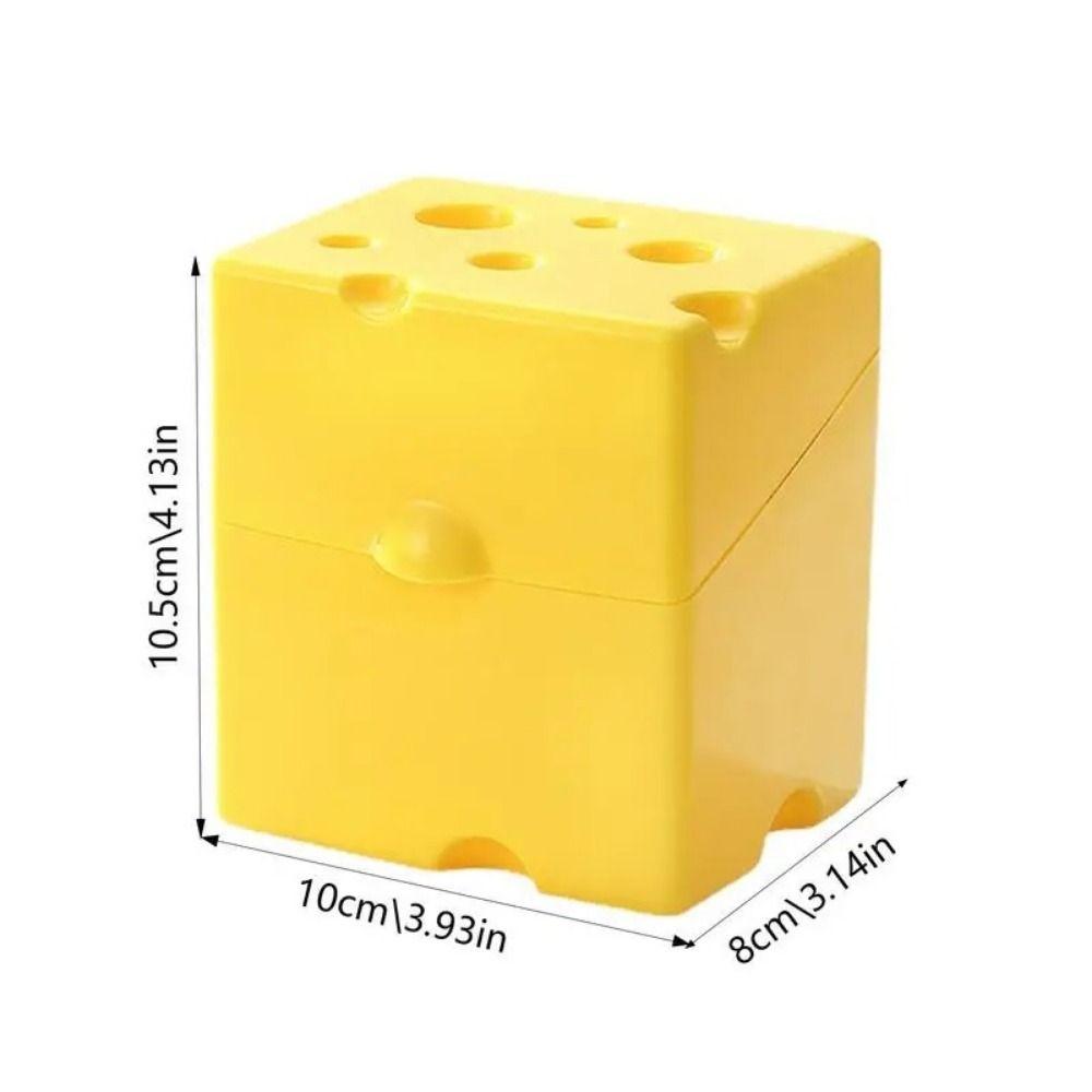 Creative Sliced Cheese Container Lightweight Cheese Holder Box Kitchen Gadgets
