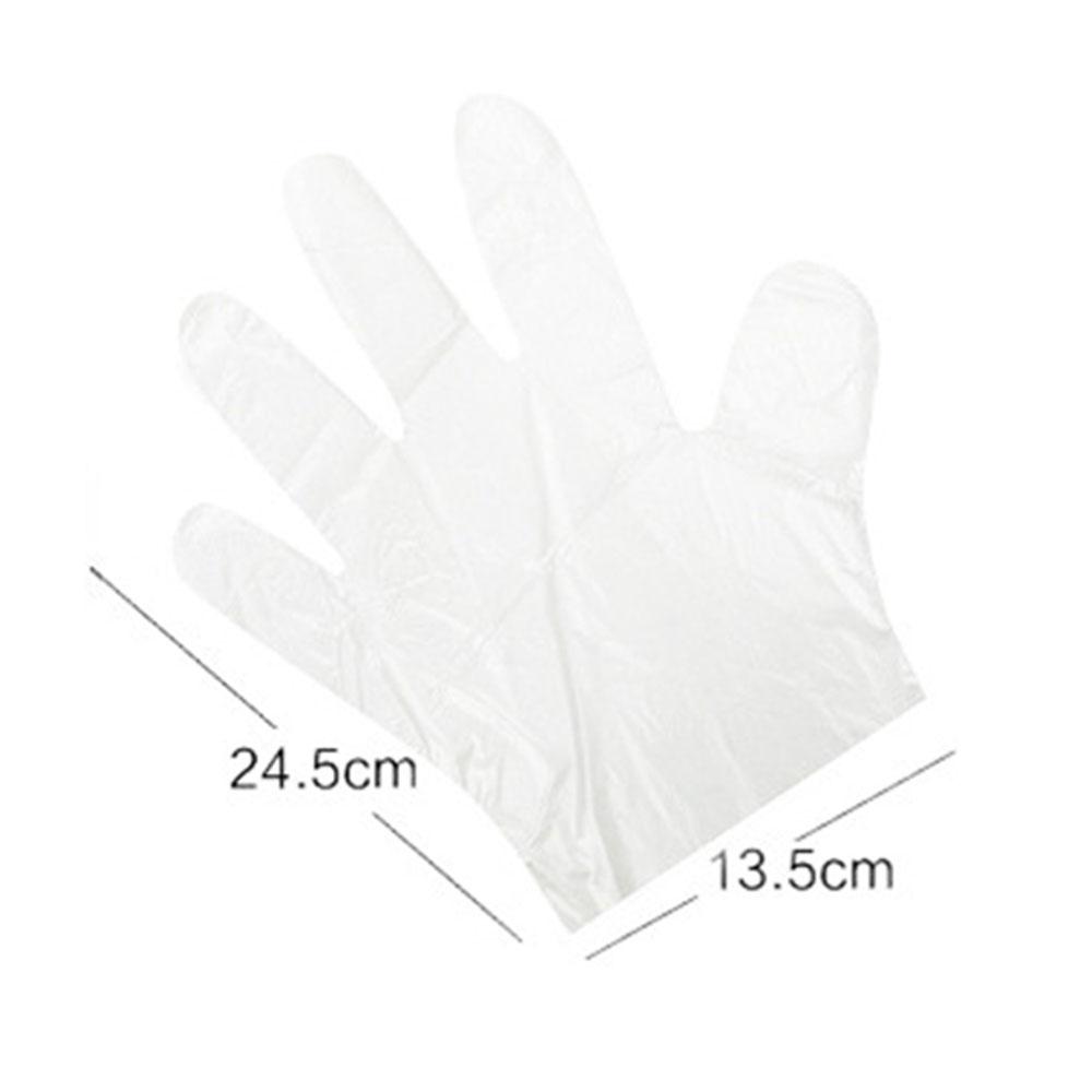 Disposable Gloves Catering Food Grade Plastic Transparent Gloves Restaurant Supplies Kitchen Dining Tableware Accessories