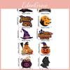 Halloween Door Hanging Decoration With Paper Pumpkin And Bat For Festive Party Display