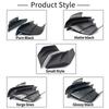 2X Universal Motorcycle Winglet Aerodynamic Spoiler Wing with Adhesive For Yamaha Suzuki Kawasaki Motorcycle Decoration Sticker