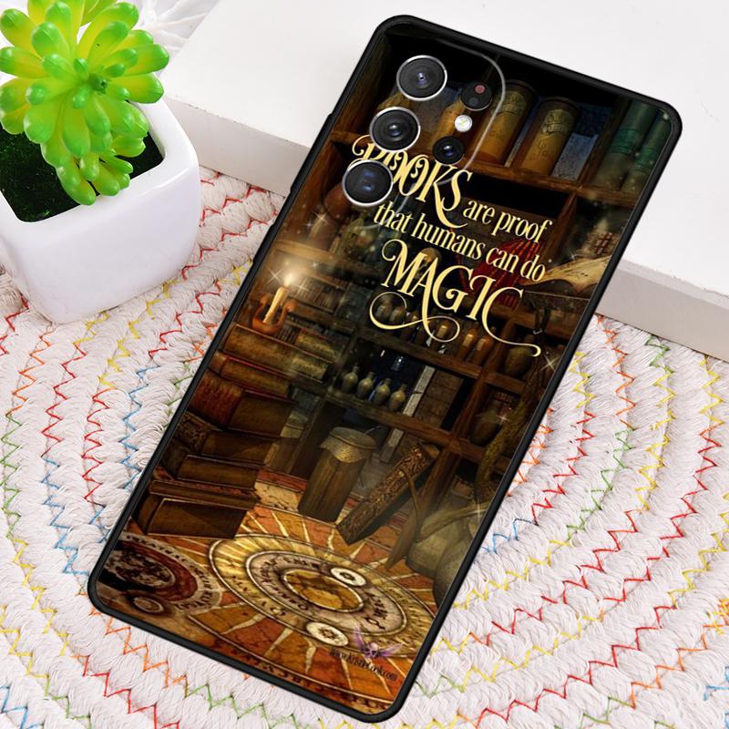 Book Magic Phone Case for Samsung Galaxy Note 10 Pro S26 Ultra S23 S24 FE S25 S21 S22 PLUS Shockproof Cover