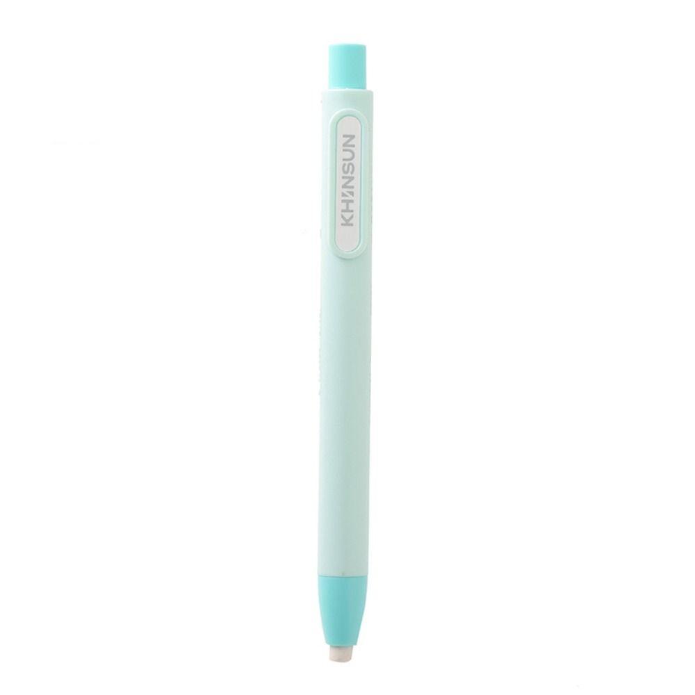 Pen Style Retractable Eraser Writing Pencil Rubber New Design Press Pencil Eraser  Student