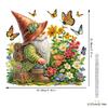 Flower 2D Flat DIY Acrylic Diamond Art Pendant Special Shape Diamond Painting Charms Kits for Living Room Home Office Decoration