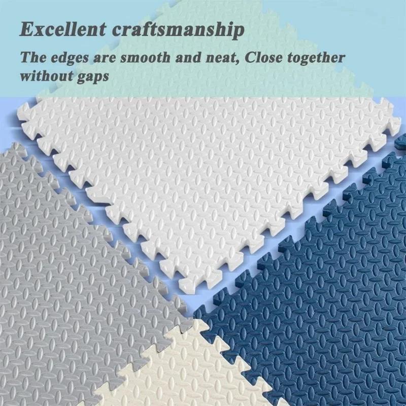 30x2.5CM Baby Foam Crawling Mat Children EVA Educational Toys Kids Soft Floor Game Mat Chain Fitness Brick Gym Game Carpet Gifts