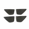 ABS C-Class Carbon Fiber Interior Door Bowl Cover Trim For Benz 2015 2016-