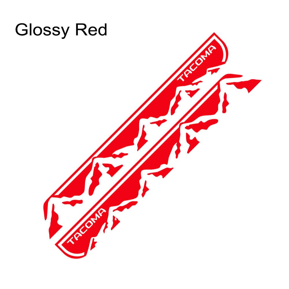 Pickup Door Side Sticker For Toyota Tacoma Truck Body Graphics Mounta Vinyl Decor Covers Car Decals Auto Tuning Accessories